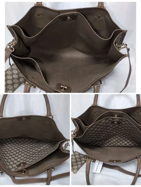 Gucci GG Supreme Interlocking 2-Way Handbag - Picture 10 of 11